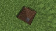 Don't dig straight down (Image via Minecraft)